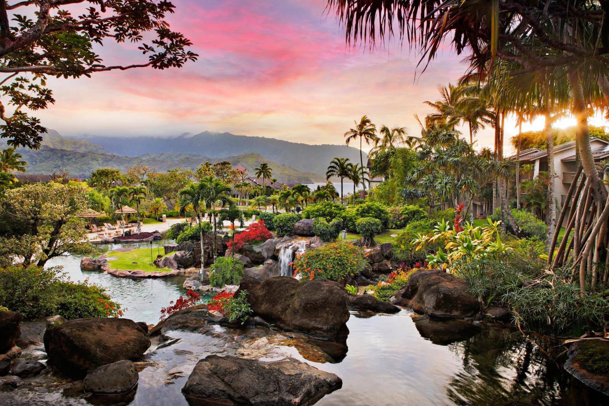 Hanalei Bay Resort Princeville Bagian luar foto